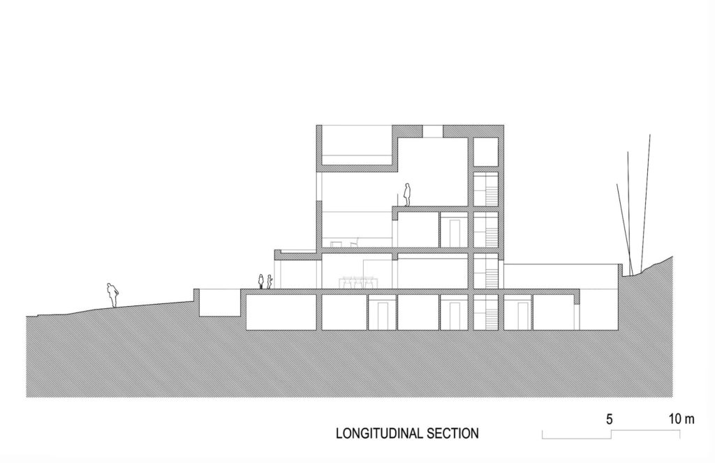 Casa Raumplan 02 Long section