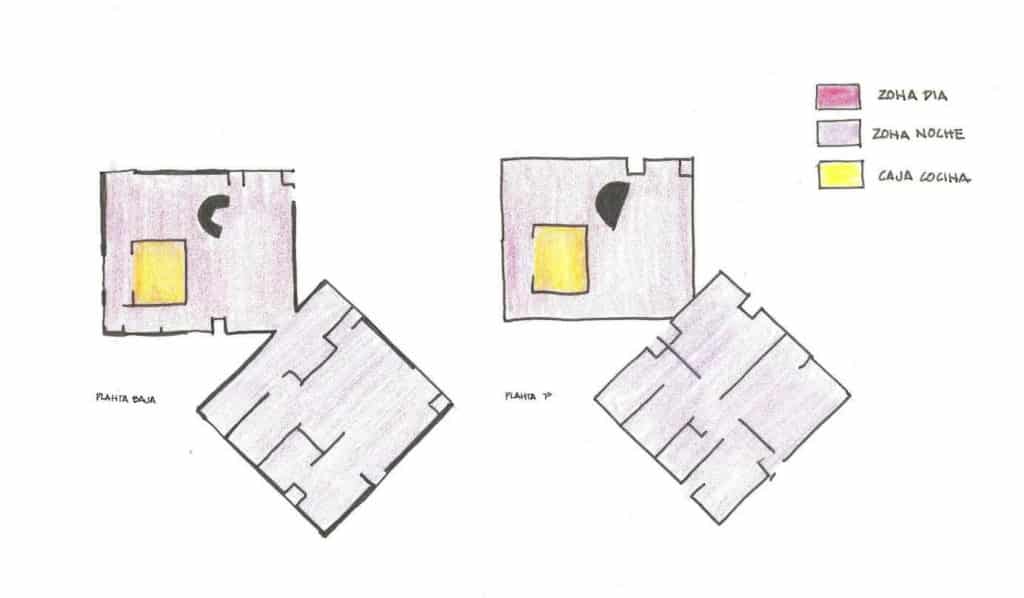 croquis para redistribucion de vivienda