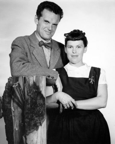 Biografía Ray y Charles Eames jóvenes