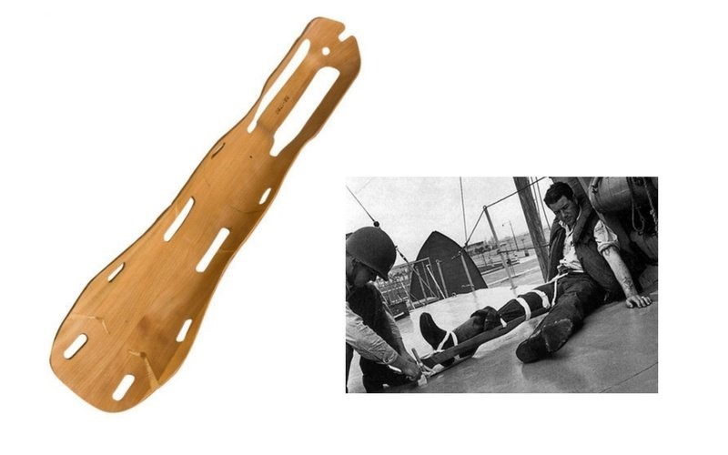 Tablilla para pierna en madera contrachapada Eames