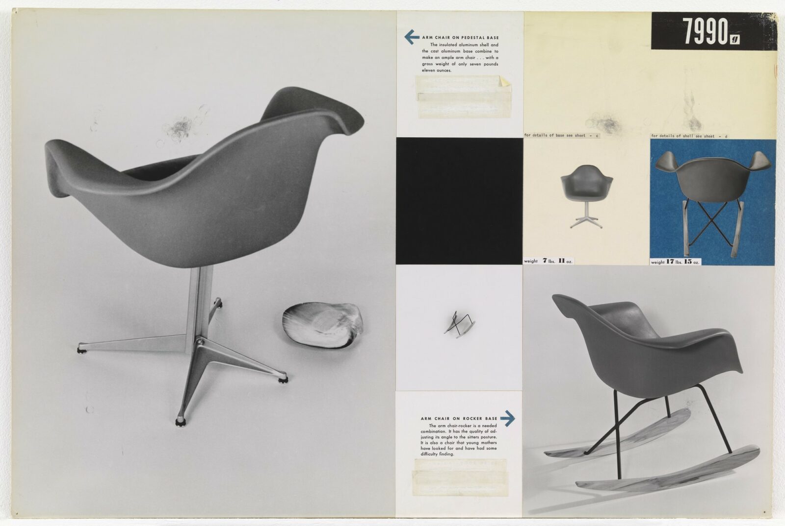 Charles Eames Ray Eames - 1_Panel de entrada para el Concurso internacional MoMA de muebles de bajo costo 1949