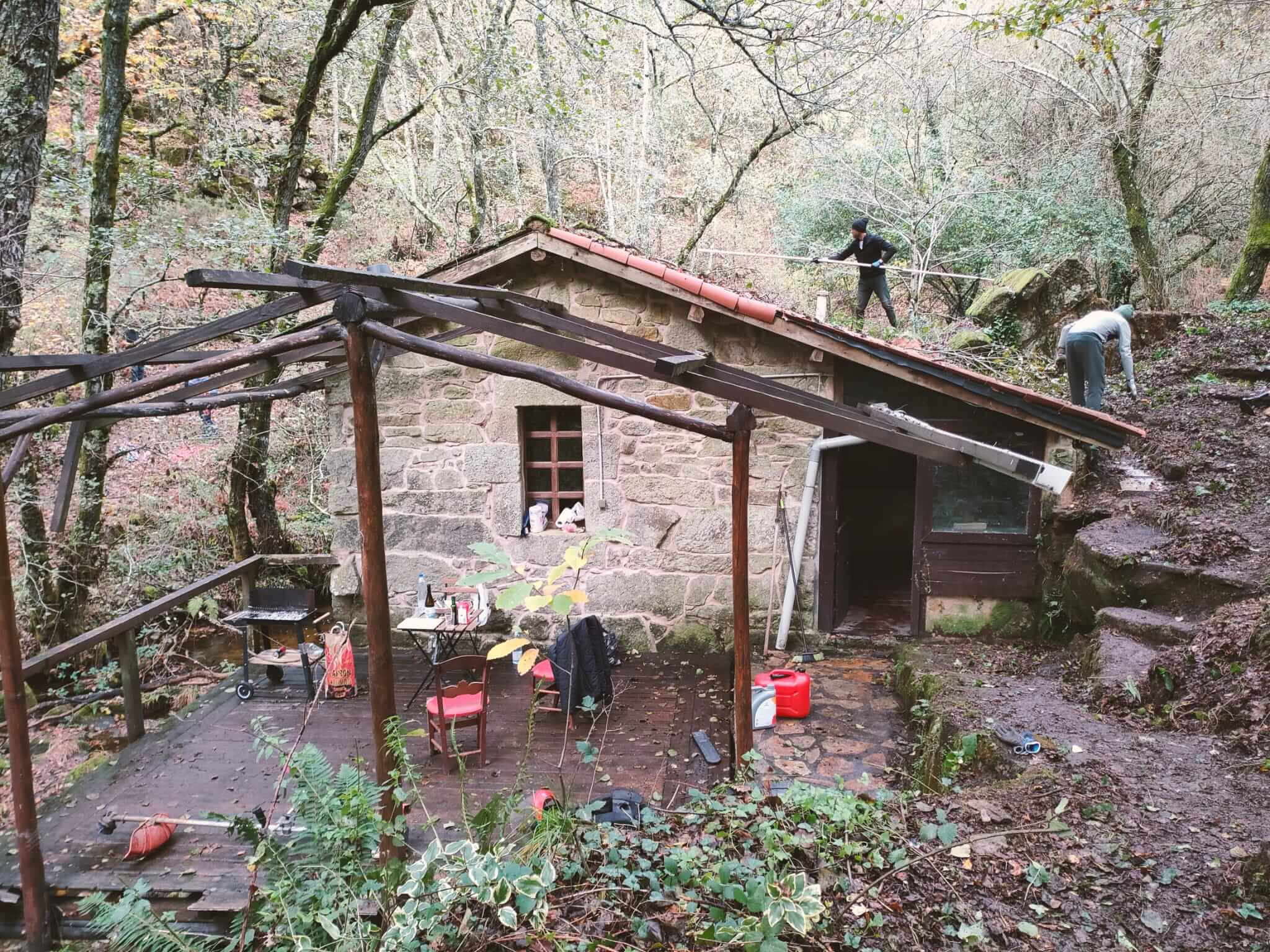 Rehabilitar molino de piedra en ourense