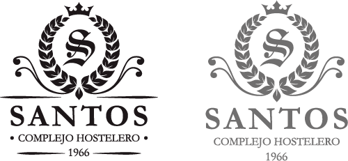 Logotipo Santos complejo hostelero