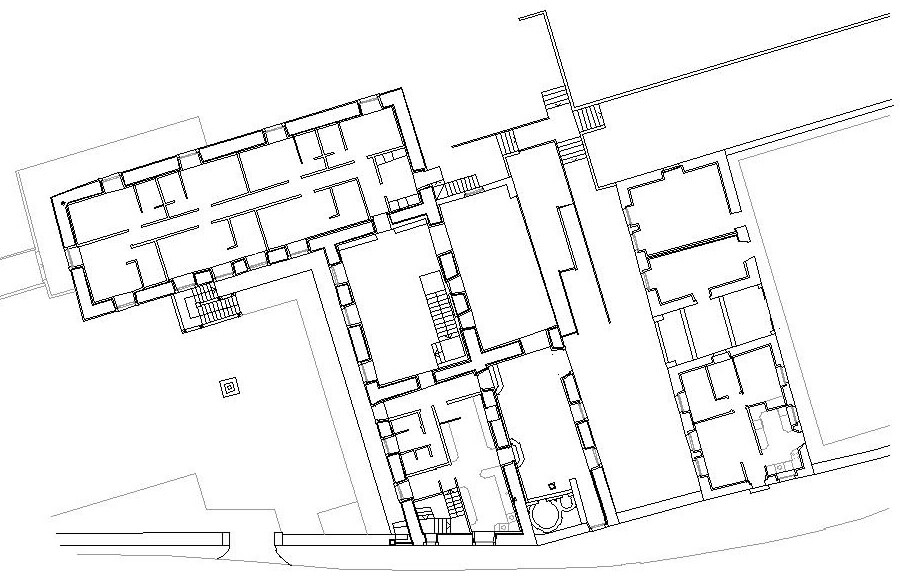 dqarquitectura-arquitectura-paisaje-proyecto-rehabilitación-pazo-de -piedra-ourense-estado-actual-planta-alta