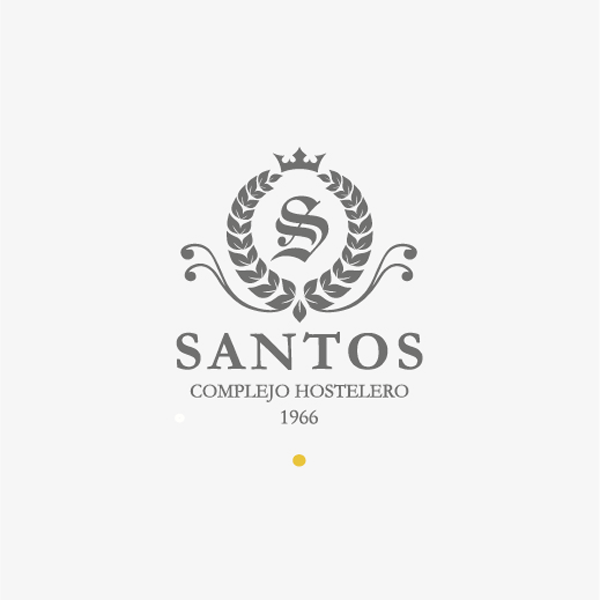 Simplificación de logo para Santos Complejo Hostelero