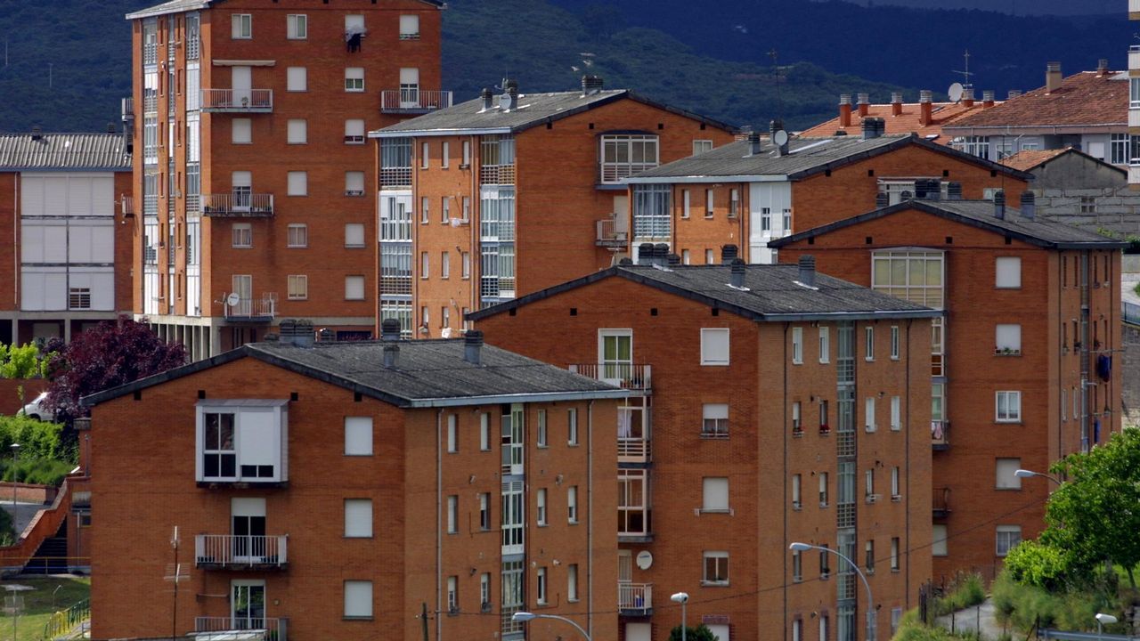 Barrocas, edificios de ladrillo visto