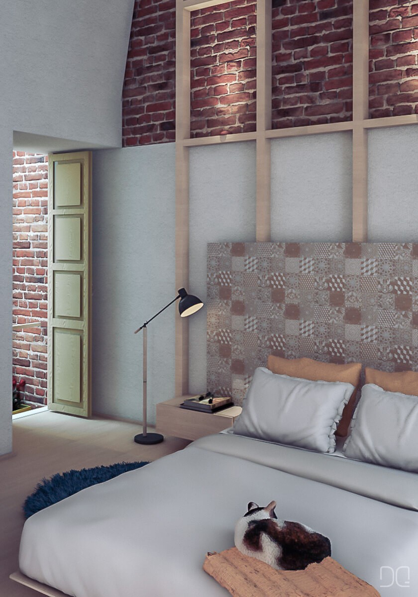 Render dormitorio superior