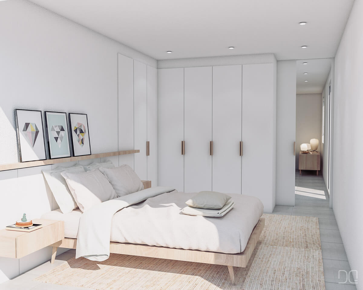 reforma integral de piso loft dormitorio