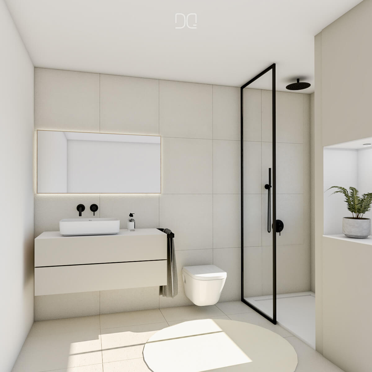 proyecto Interiorismo reforma integral de piso baño