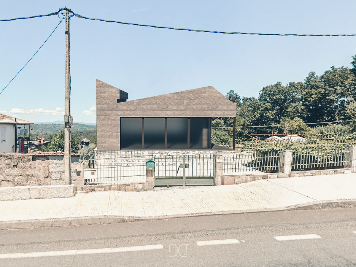 Ampliación casa de piedra en Toén